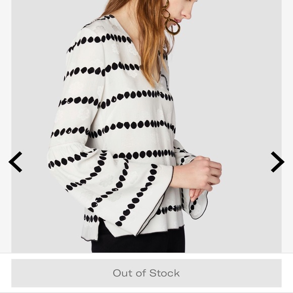 Dereklam 10 Crosby V-Neck Long sleeve blouse - Picture 4 of 6